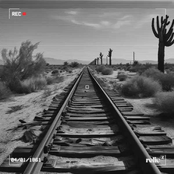 CCTV video of a train